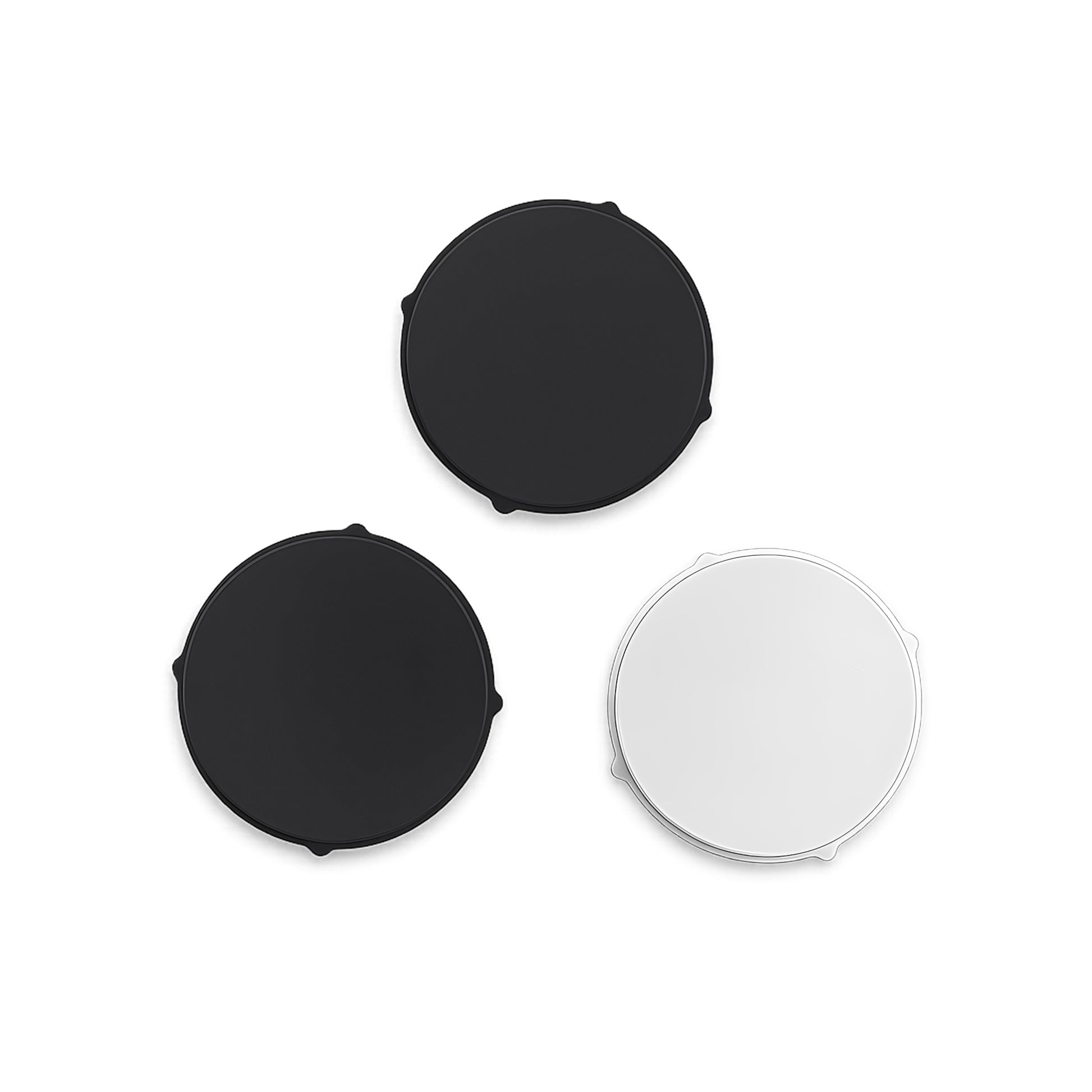 Center Button for iPod Classic Black Grey Silver, Front View