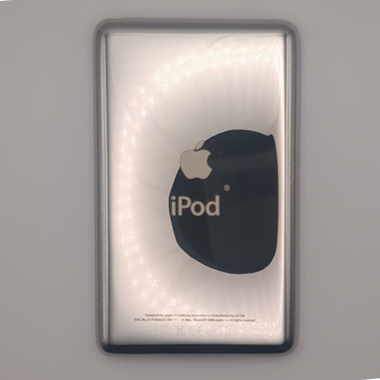 Thin Chrome Rear Casing for the iPod Classic