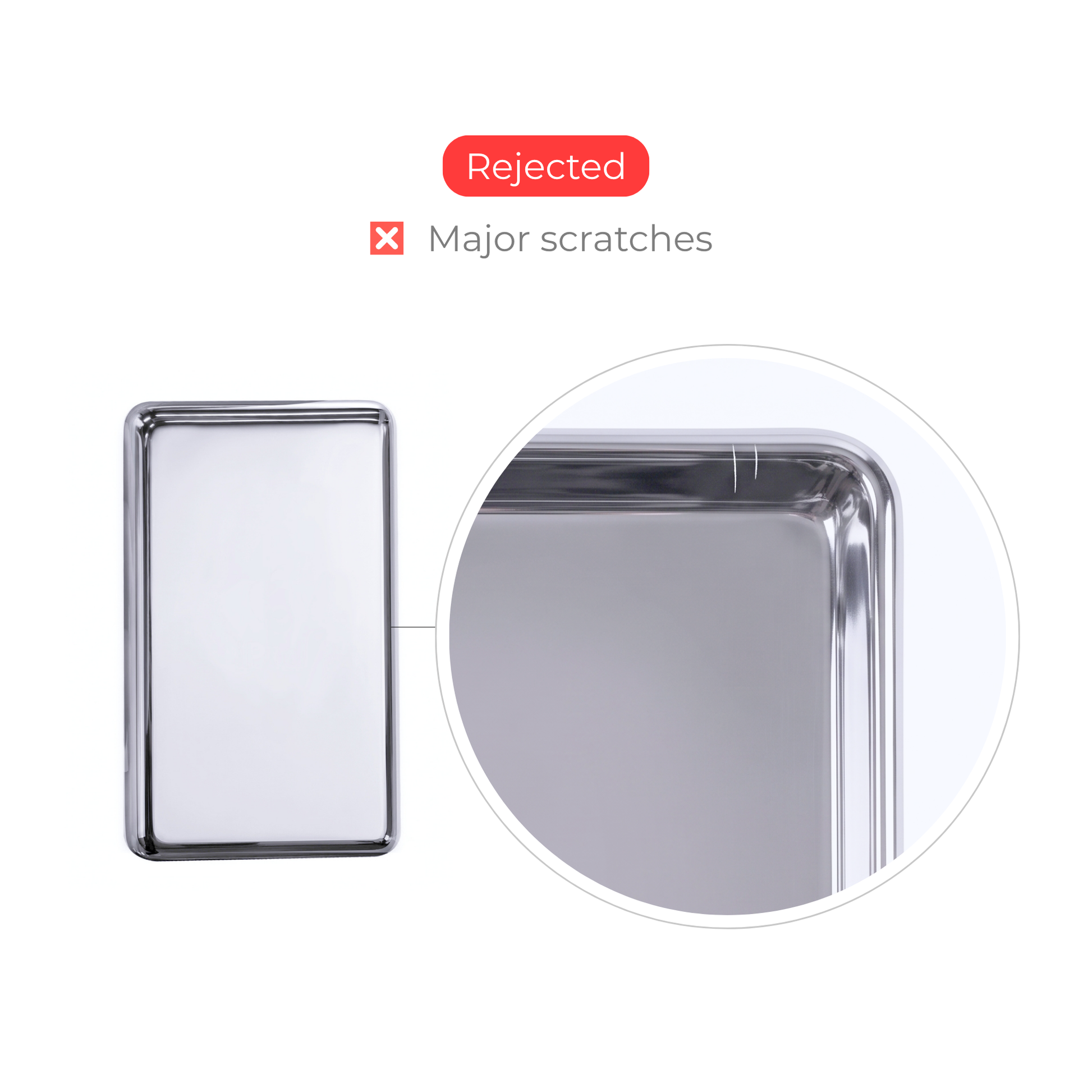 Thin Chrome Rear Casing for the iPod Classic